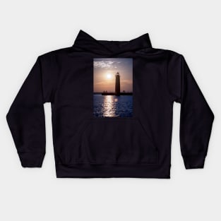 Sunset Muskegon Kids Hoodie